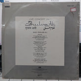 Ghulam Ali - Live Concert Vol 1 (Vinyl)